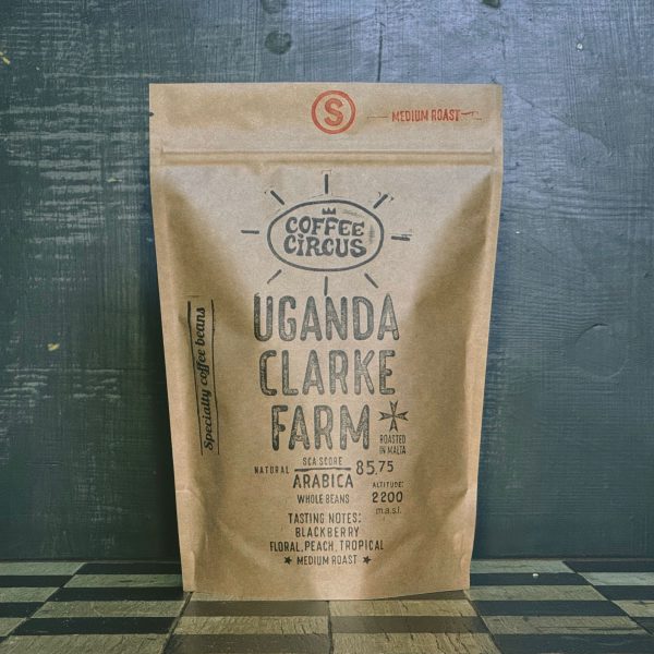 UGANDA CLARKE FARM 250g specialty coffee bag
